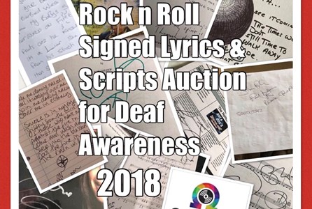 RocknRoll Auction for Deaf Awareness