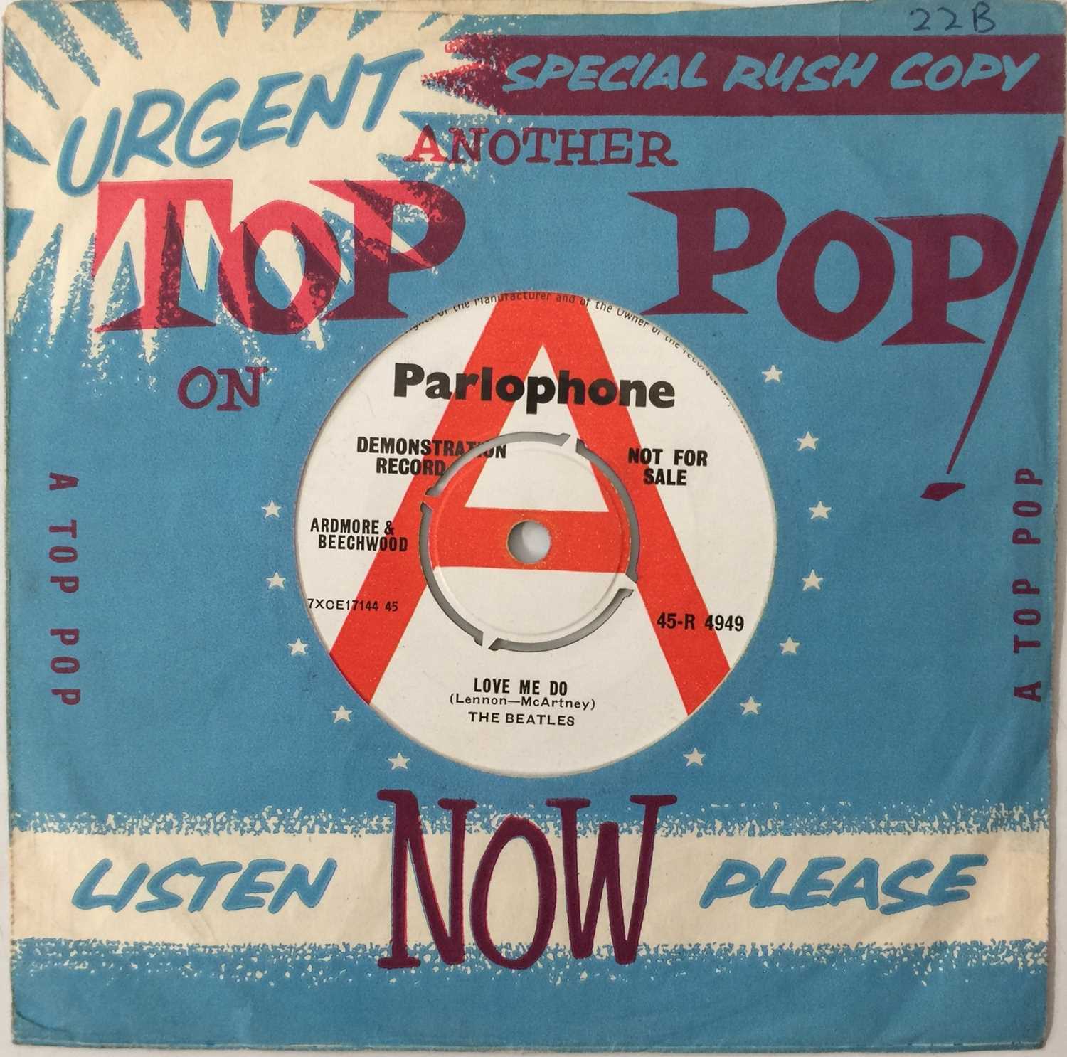 The Beatles Love Me Do Original UK Demo