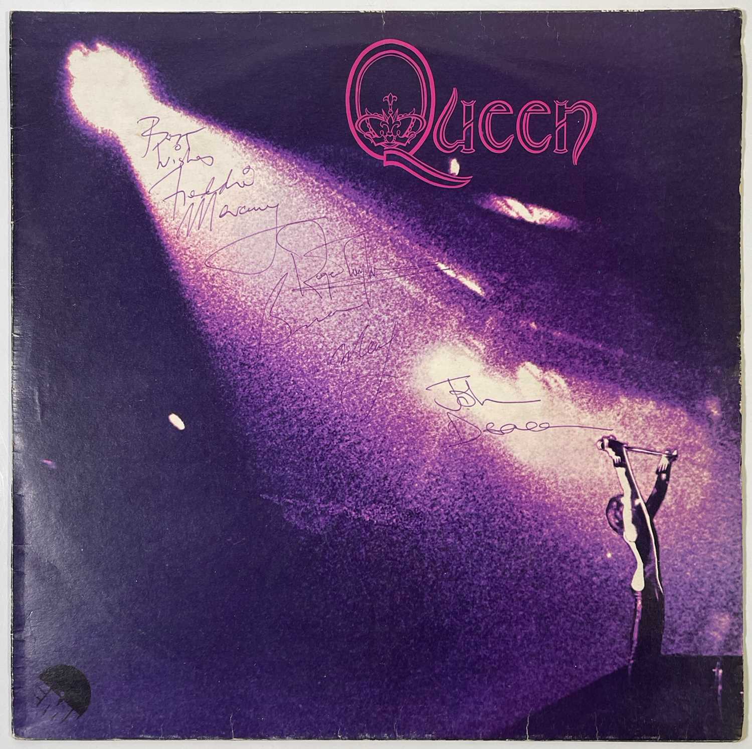 Queen Fully Signed Copy of the Debut LP