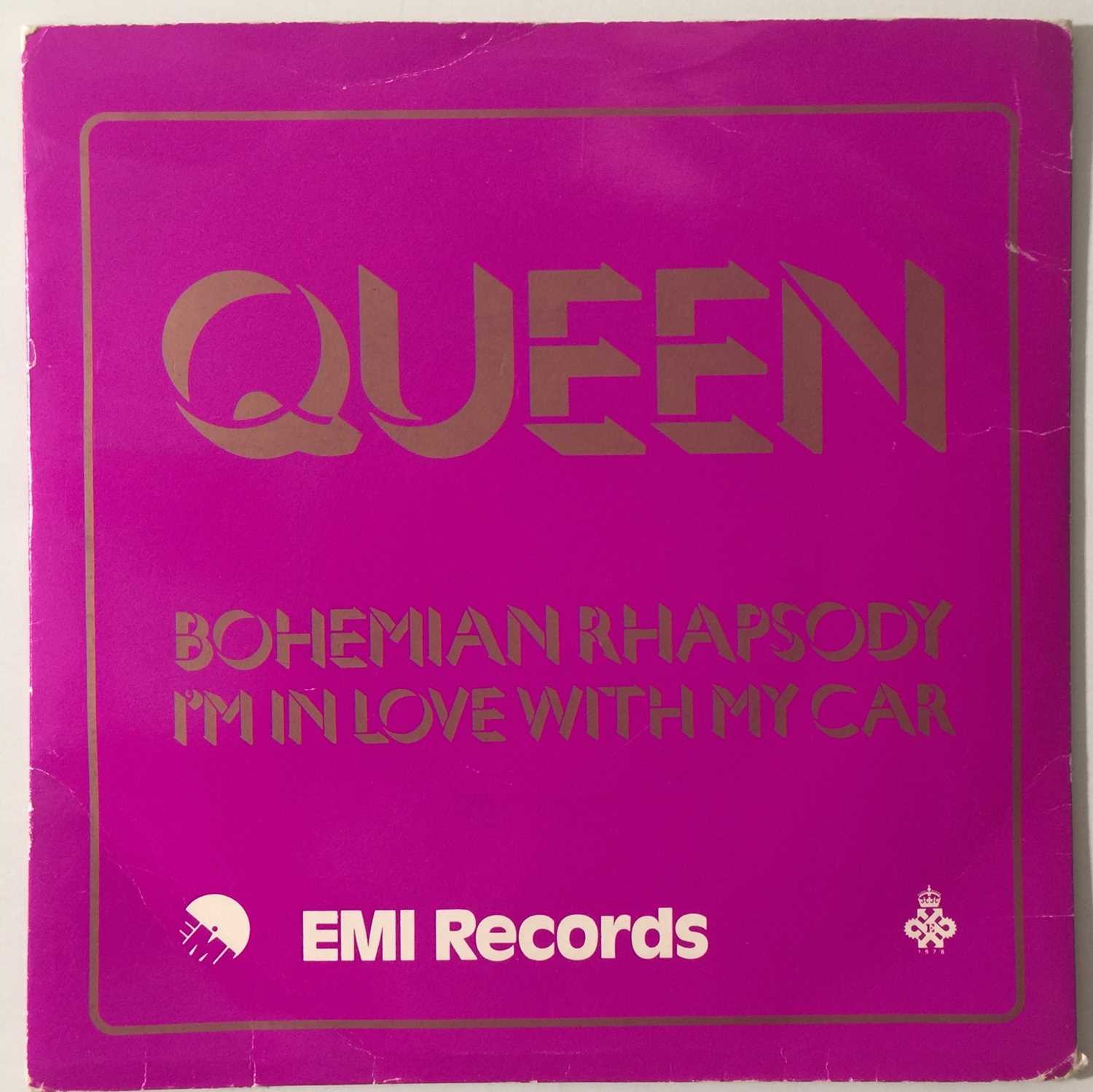 Queen Bohemian Rhapsody 1978 Blue Vinyl 7 Inch